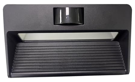 Heitronic LED Solar-Wandleuchte Melilla mit Helligkeitssensor und Bewegungsmelder für außen 1,5 Watt warmweiss