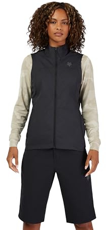 Fox Racing Damen Women's Ranger Wind Vest Shirt, Schwarz, M