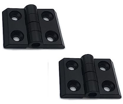 MakerMind 2x Scharnier für 2020 V-Slot Aluminiumprofile, schwarz