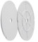 Cubierta de repuesto para skimmer de piscina para spa Hayward SPX1096, tapa de cubierta de plástico compatible con piscinas, material de PVC blanco, fácil instalación