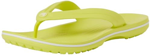 Crocs Herren Crocband Flip Flop, Citrus, 44 EU, zitrusgelb, 45/46 EU