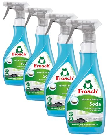 Frosch Allzweck-Reiniger Soda, 0,5 l (Packung mit 4)