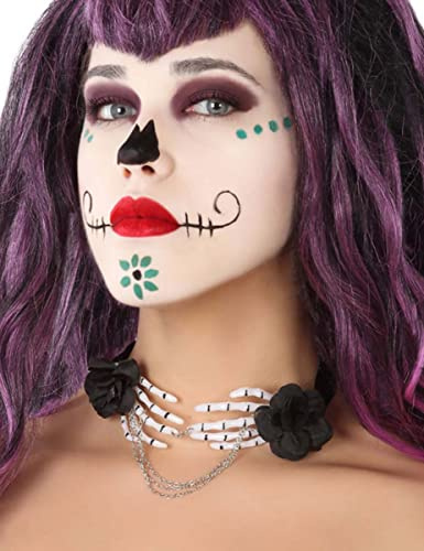 Disfraz Collar Calavera Halloween