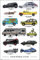Close Up Four Wheel Icons Poster (61cm x 91,5cm)