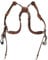 Camera Strap, Adjustable Leather Camera Harness Accessory with Soft Shoulder Pad Camera and 1/4 Inch Tripod Bracket for Digital Camera