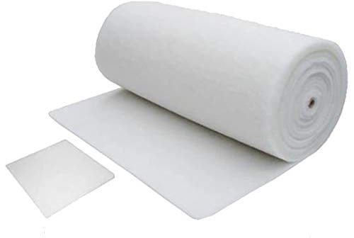 G2 Filtermatte - Luftfiltermatte 2m² für Lüftungsanlagen - Filterrolle aus Polyester - 17-20mm stark - hitzebeständig bis 120°C - DIN 53438 zertifiziert (G2 1x2 m (2m²))