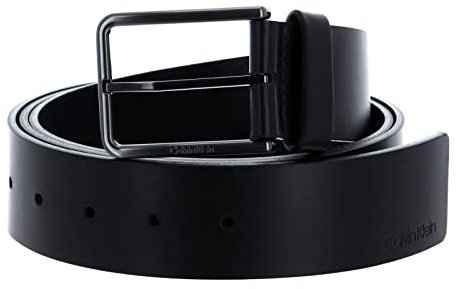 Calvin Klein Herren Wärme 40 mm Gürtel, Ck Black, 85 cm