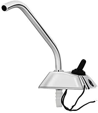 Bottam RV Marine KüChen SpüLe Wasserhahn 12V 360 Grad Drehhahn Wasserhahn für RV Wohnmobil Wohnwagen ZubehöR, 500078174, Silber