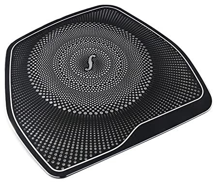 iSpchen Auto Audio Lautsprecher Abdeckung Lautsprechergitter Grill Abdeckung Subwoofer Schutzgitter Armaturenbrett Lautsprecher Dekorative Mesh Abdeckung kompatibel mit GLC 260
