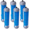 GASFRIGO®, Bombola co2 per gasatore, 600 gr usa e getta attacco M11x1, gas acqua frizzante, co2 per acqua frizzante, cilindro co2 per gasatore, bombole gasatore acqua frizzante - NR 6 bombole