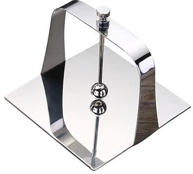 MUNANI Briefständer, Serviettenhalter, Edelstahl-Serviettenhalter, Arbeitsplatten-Serviettenhalter, Papierhandtuchhalter, dekorativer Taschentuchhalter-Ständer – 13,5 x 13,5 cm. Serviettenhalter