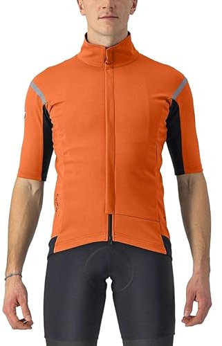 CASTELLI 4522512-857 GABBA RoS 2 Jacket Herren RED ORANGE/DARK GRAY Größe XXL
