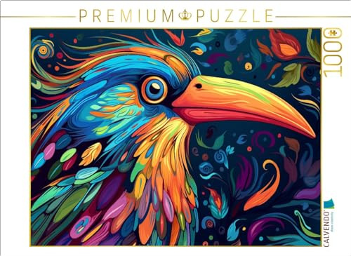 CALVENDO Puzzle Buntes Portrait | 1000 Teile Lege-Größe 64 x 48 cm Foto-Puzzle für glückliche Stunden