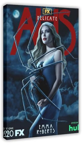 ZOLULA Filmposter American Horror Story Staffel 12 auf Leinwand, Schlafzimmer, Dekoration, Sport, Landschaft, Büro, Raumdekoration, Geschenk, Rahmenstil, 60 x 90 cm