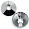 Pack of 2 Radiator Pipe Covers 4.5cm Chrome Pipe Collars
