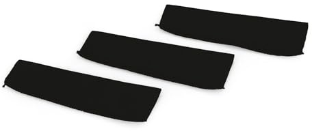 Catell Kompressions Fingerschläuche | 3er Pack Finger Light | schwarz (L)