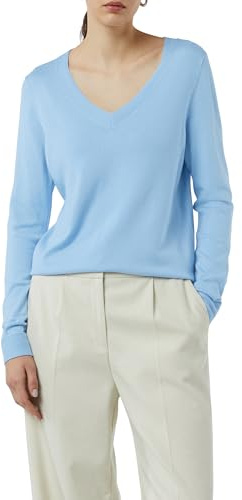 Comma Damen Sweater 2158208 5343 Blue 36