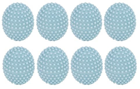8 Stück Waschbälle, Magische PVC-Igelbälle, Dekontamination, Igelform, Weichspüler, Wäschebälle für Kleidung, Waschmaschine, Wäschestampfer, Ananas-Waschball, Topfwaschmaschinen