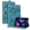 TEDTIKJT Coque pour Honor Pad 9 12.1 Pouces 2023 Tablette Coque Étui PU Cuir à Rabat Magnétique Support Protection Tablette Housse pour Honor Pad 9,Vert Fleurs de Cerisier et Chats