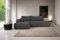 Kaiser Möbel - Ecksofa mit Schlaffunktion und Bettkasten - Eckcouch Groß, XXL, Big Sofa 300x190 cm - Sofa L Form, für Wohnizmmer, Dauerschläfer - Fabo, Boucle Stoff Quelle, Links, Graphit