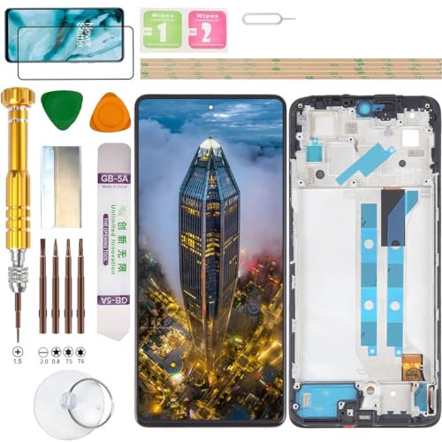 Gadget Troops Conjunto de pantalla LCD (Incell) para Xiaomi Redmi Note 12 PRO (versión 4G) 2209116AG Kit de repuesto de pantalla