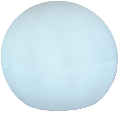 Moovere Esfera iluminada BOOLE para exterior e interior Luz LED para Piscina, Terraza, Patio y Estanque Varias Medidas (Automática Flotante 50 cm)