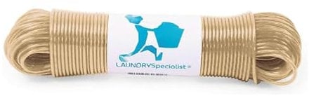 Tendedero 50 Metros con Alma de Acero - Hecho EN Holanda - Resistente a la Intemperie y Extra Largo - tendedero Antideslizante para casa y Camping - Extra Fuerte LaundrySpecialist