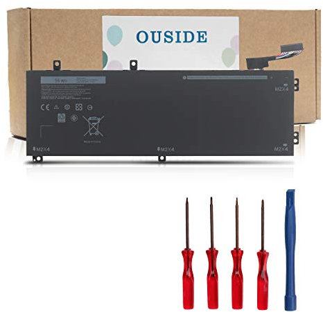 OUSIDE RRCGW Laptop Akku (56Wh) für Dell XPS 15 9550, Precision 5510 Series P56F P56F001 62MJV M7R96 0RRCGW 062MJV 11.4V 3-Cell