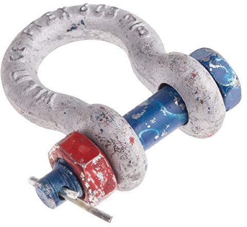 RS PRO Schäkel mit Splint Ø=9.65mm für 1t Last