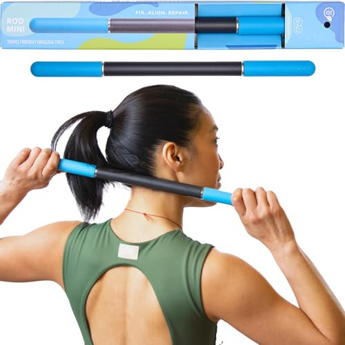 RAD Rod Mini Faszienstick ✓ Premium Faszienstick I Massagestab mit Stahlkern ✓ Selbstmassage, Beweglichkeit und Erholung