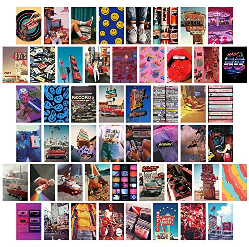 jiuzcare Postkarten Set 50 Stück Motivationskarten Landschaften Leben Momente mit Sprüchen mit Lebensweisheiten Postkarten Set Vintage Gefühlskarten für Büro mit Kasten & 120 Doppelseitige, M9022