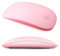 IRAINSUN Coque en silicone ultra fine pour Apple Magic Mouse 1 & 2 - Anti-chute et anti-poussière - Rouge