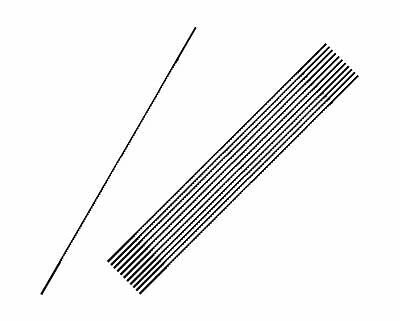 Andys Hobby Shop 809000 Lot de 10 lames de scie à chantourner rondes Taille 0