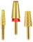 [Upgraded]3Pcs Nail Drill Bits Set, 5 in 1 Drill Bits for Nails 3/32 Inches, Tapered Barrel and Cone Shape Carbide Nail Drill Bits for Acrylic or Gel Remover