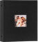 Lanpn Fotoalbum 13x18 cm 200, Leinen Einstecken Einsteckalbum für Querformat 200 13 x 18 Fotos Schwarz