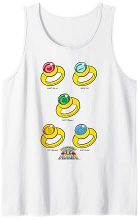Captain Planet Rings of Power Tank Top