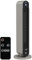 HOMCOM Chauffage soufflant oscillant 1100/2200 W - Mini radiateur céramique PTC - télécommande Incluse - Chauffage d'appoint Noir