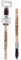 Axus Décor Silk Point Ultra (Mink series) Paint Brush Filaments & Birchwood Handle - Ideal For Intricate Work & Artistry, Anti-Rust Stainless Steel - Next Generation Brush - 12mm
