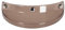 ERYUE Motorrad 3 Druckknopf-Visier,Universal Motorrad 3 Snap-Button Visier Flip Up Down Open Face Helm Windschutz
