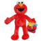 Just Play Sesamstraße-Freunde, 20 cm großes, nachhaltiges Elmo-Plüschtier, rot, Plüschpuppe, Kinderspielzeug ab 18 Monaten