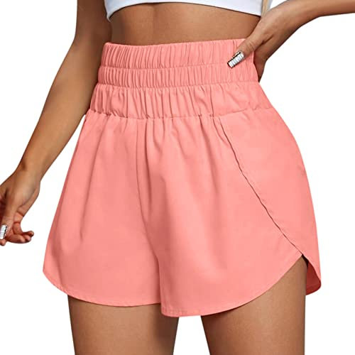 Ladies Gardening Trousers MTB Trousers Summer Ladies Yoga Shorts Gardening Trousers with Knee Pads Ladies Pull on Trousers Straight Leg hi vis Trousers Yellow