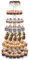 Cupcake Stand, Acrylic Cupcake Tower Tree, 7 Tier Large Cupcake Holder for Pastry, Clear Cupcake Dispaly Stand for Party, Wedding, Baby Shower
