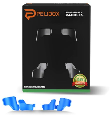 Elite Series 2 Paddles per controller Xbox Elite Series 1 e 2 – migliore posizione e reazioni più rapide – Aggiornato metallo acciaio inox ricambio capelli trigger serrature parti accessori