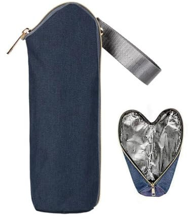 Isoliertasche Babyflasche,Isoliertasche Flasche,Thermotasche Babyflasche,Baby Bottle Thermal Bag mit Isolierschicht,Baby Isolierbeutel Flaschentasche Kühltasche Isoliertasche für Milchflasche Blau