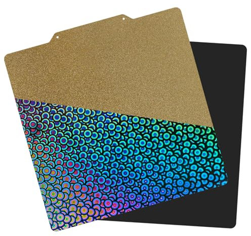 AJOYIB Piastra magnetica per stampa 3D con PEI e PEY Superficie di stampa adesiva Compatibile con CR 10/ 10s Sidewinder X1 X2