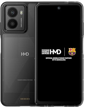 HMD Fusion Smartphone (8GB RAM/256GB Speicher, 5000 mAh Akku, 6,56? HD+ Display, 50 MP Selfie + 108MP Hauptkamera, Android 14, 5G, IP54 Zertifiziert, Quick Fix Design) Grey