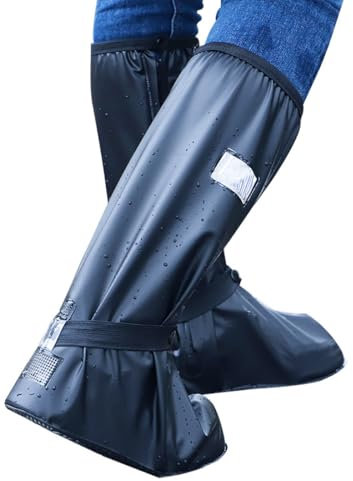 Copriscarpe Impermeabili PVC Copriscarpe Uomo Donna Copriscarpe Impermeabili PVC Copri Scarpe per Pioggia Copriscarpa Antipioggia Riutilizzabili Lavabile Galosce Copriscarpe