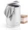 COSTWAY Towel Warmer Bucket, 21L Large Electric Towel Heater with Auto Shut Off, Flip-top Lid and Fragrance Disc, Bathroom Spa Luxury Hot Heated Towel Dryer Bucket for Bathrobes Blankets (White)