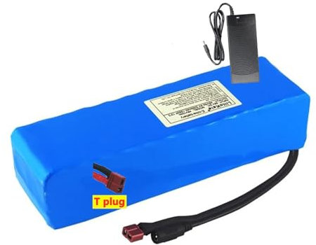 48V 10Ah Ebike Batería para 200W-800W Motor Gran Capacidad Bicicleta Eléctrica Bicicleta Batería de Litio (48V 10Ah 200W-800W) T Plug,48V 10Ah