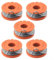 XFKSHCJU Strimmer Spool for Spear and for Jackson 18v S1825CT 36v S3630CT, S3630CT2 N0F-GT-250/18-D Grass Strimmer Spool & Line Strimmer Trimmer - Pack of 5